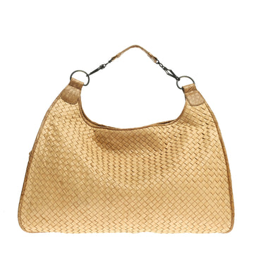 Bottega Veneta Convertible Hobo Intrecciato Nappa with Crocodile Large