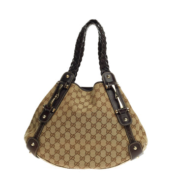 Gucci Pelham Shoulder Bag GG Canvas Small