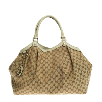 Gucci Sukey Tote GG Canvas Large