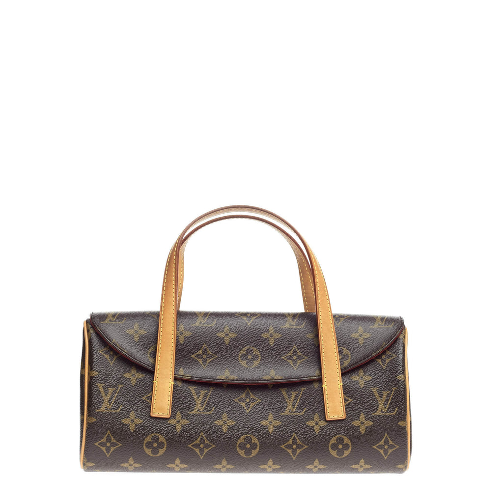 Louis Vuitton Sonatine Monogram Coated Canvas Top Handle Bag on SALE