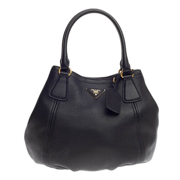 Prada Convertible Satchel Vitello Daino Medium