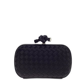 Bottega Veneta Box Knot Clutch Satin Small