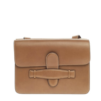 Celine Symmetrical Shoulder Bag Leather