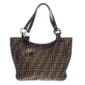 Fendi Chef Tote Zucca Canvas Small