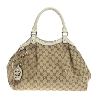 Gucci Sukey Tote GG Canvas Medium