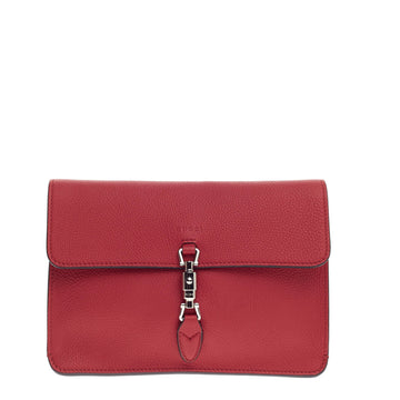 Gucci Jackie Flap Shoulder Bag Soft Leather