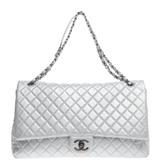 Chanel Airlines CC Flap Quilted Calfskin XXL