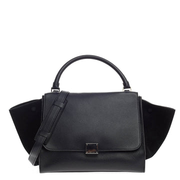 Celine Trapeze Leather Medium