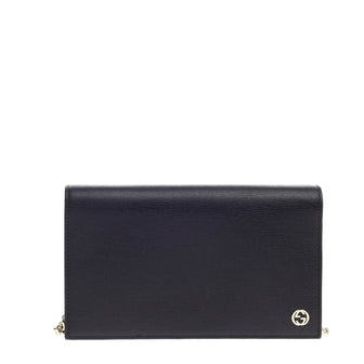 Gucci Betty Chain Wallet Leather