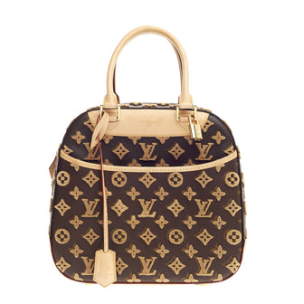 Louis Vuitton Deauville Cube Bag Limited Edition Monogram Canvas Tuffetagerom