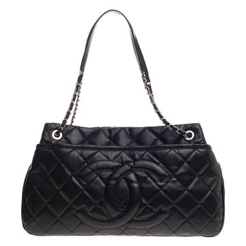 Chanel Timeless CC Soft Tote Quilted Caviar Large