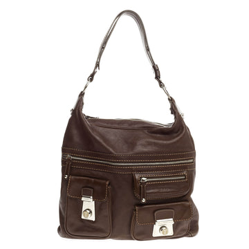 Tod's Took Media Hobo Leather Large