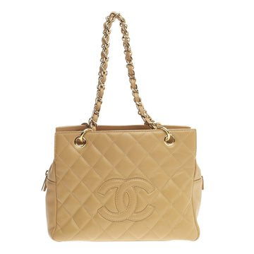 Chanel Petite Timeless Tote Quilted Caviar