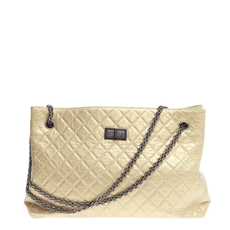 Chanel Reissue 2.55 Tote Quilted Aged Calfskin