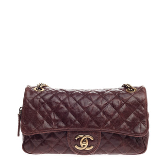 Chanel Shiva Flap Bag Quilted Caviar Medium