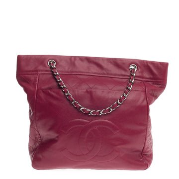 Chanel Timeless Pocket Tote Soft Caviar North South