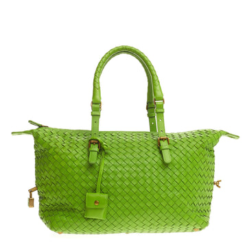 Bottega Veneta Montaigne Handle Bag Intrecciato Nappa Medium