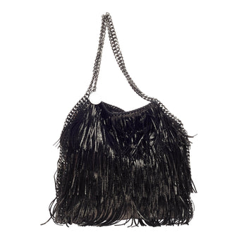 Stella McCartney Falabella Fringe Tote Faux Leather Small