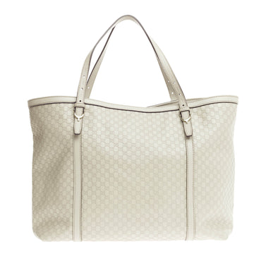 Gucci Nice Tote Microguccissima Leather Large