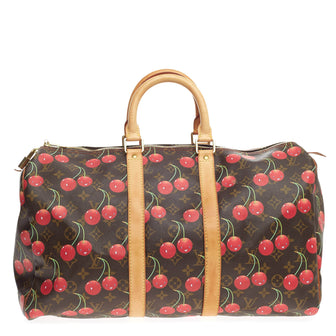 Louis Vuitton Keepall Limited Edition Cerises 45