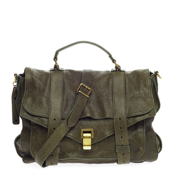 Proenza Schouler PS1 Satchel Leather Large