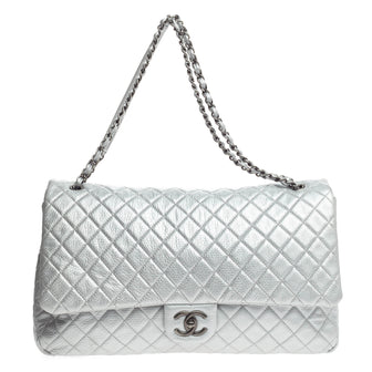 Chanel Airlines CC Flap Quilted Calfskin XXL
