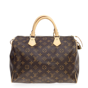 Louis Vuitton Speedy Monogram Canvas 30