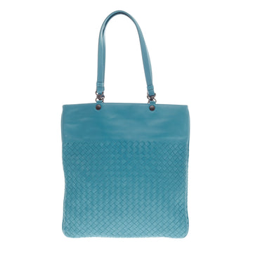 Bottega Veneta Flat Shopper Tote Intrecciato Nappa