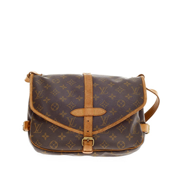Louis Vuitton Saumur Monogram Canvas MM