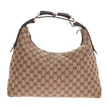 Gucci Horsebit Hobo GG Canvas Medium