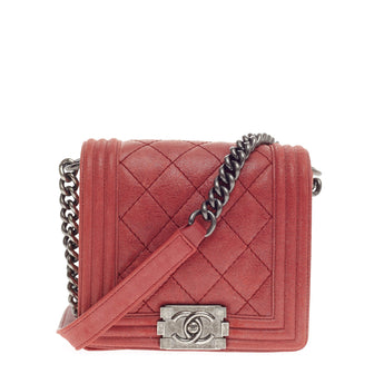 Chanel Boy Flap Quilted Calfskin Mini