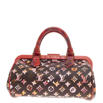 Louis Vuitton Frame Papillon Limited Edition Aquarelle Monogram Canvas -