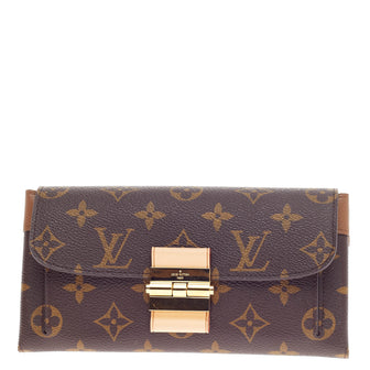 Louis Vuitton Elysee Wallet Monogram Canvas and Calf Leather -