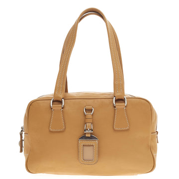 Prada Semitracolla Bowler Bag Vitello Daino -