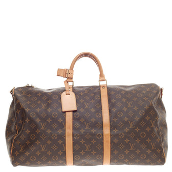 Louis Vuitton Keepall Bandouliere Monogram Canvas 55