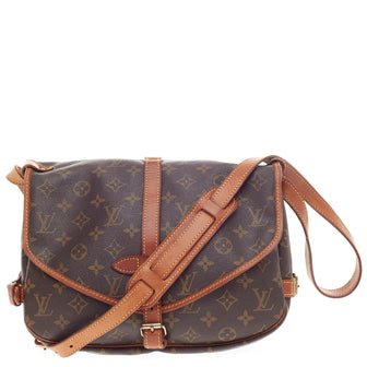 Louis Vuitton Saumur Monogram Canvas MM