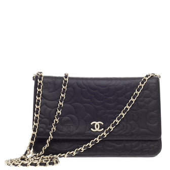 Chanel Wallet on Chain Camellia Lambskin