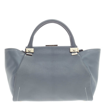 Lanvin Trilogy Convertible Satchel Leather Small 