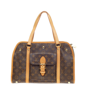 Louis Vuitton Baxter Dog Carrier Monogram Canvas GM