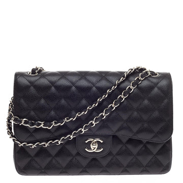 Chanel Classic Double Flap Caviar Jumbo