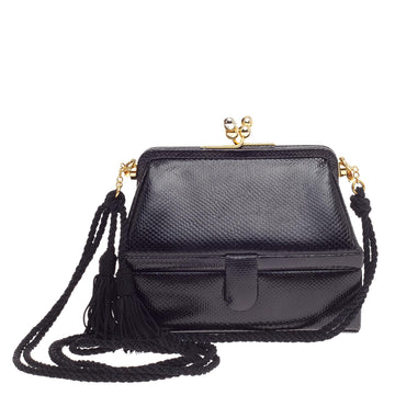 Judith Leiber 007 Evening Bag Lizard Small