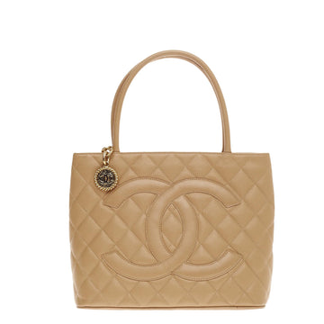 Chanel Medallion Tote Caviar