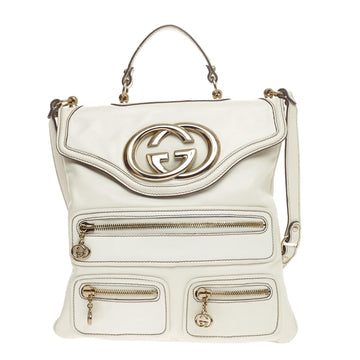 Gucci Britt Messenger Leather