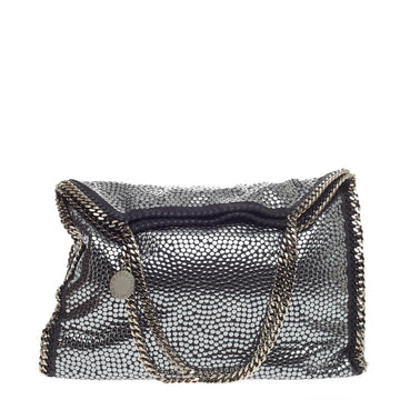 Stella McCartney Falabella Tote Studded Faux Suede Large