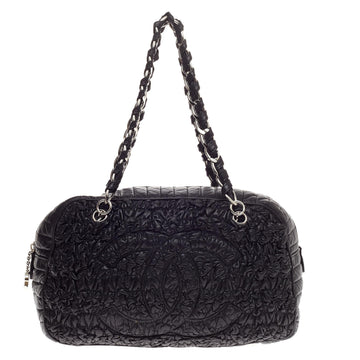 Chanel Astrakan CC Bowler Lambskin