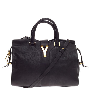 Saint Laurent Chyc Cabas Tote Leather Small