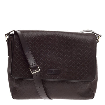 Gucci Lux Flap Messenger Diamante Leather Large