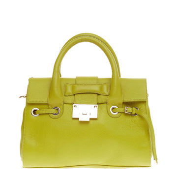 Jimmy Choo Rosalie Convertible Satchel Leather Small
