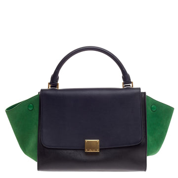 Celine Trapeze Tricolor Leather Small