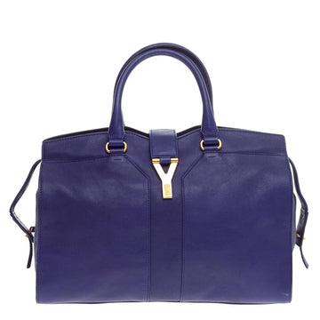 Saint Laurent Chyc Cabas Tote Leather Medium